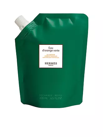 HERMÈS | Eau d'orange verte, Nachfüllset Duschgel für Körper und Haar 200ml | 