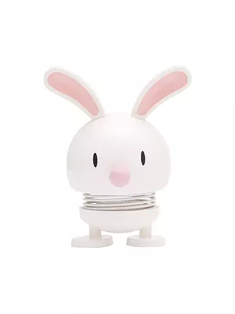 HOPTIMIST | Dekofigur Soft Bunny 9cm Light Red | weiss