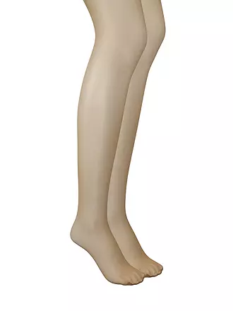 HUDSON | Feinstrumpfhose SIMPLY SHINE 15 2-er Pkg teint | beige