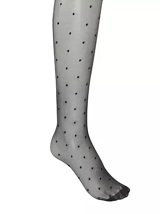 HUDSON | Strumpfhose DOTS 20 | schwarz