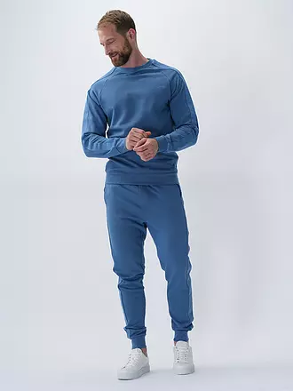 HUGO | Loungewear Hose | blau