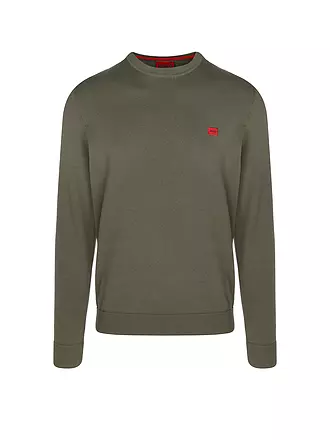 HUGO | Pullover SAN CASSIUS | olive