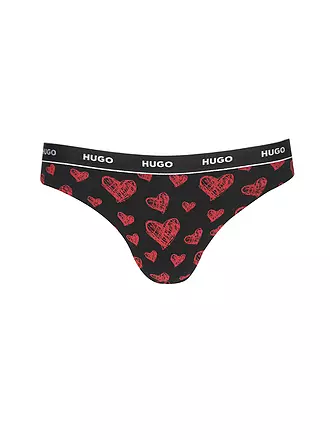 HUGO | String bright red | schwarz