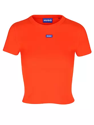 HUGO | T-Shirt Cropped Fit | orange