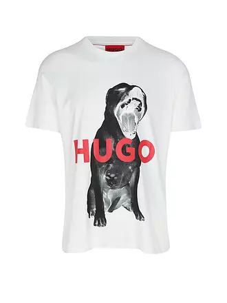 HUGO | T-Shirt DAYAKING | weiss