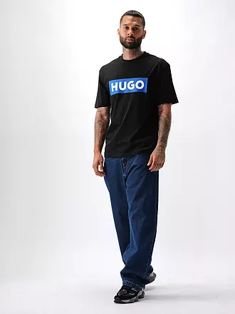 HUGO | T-Shirt NICO | schwarz