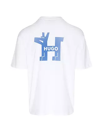 HUGO | T-Shirt NOLADOGG | weiss