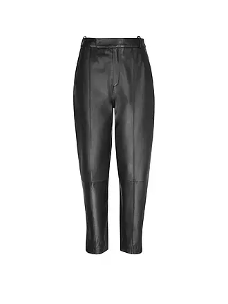 IN WEAR | Lederhose KAMAIW | schwarz