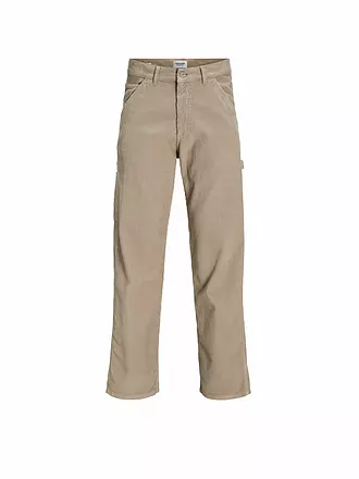 JACK & JONES | Cordhose Flared Fit JJSTEDDIE | beige