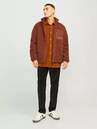 JACK & JONES | Fleecejacke JORVESTERBRO | braun