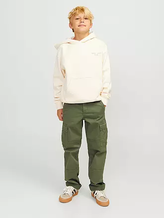 JACK & JONES | Jungen Cargohose JPSTKANE JJHARLOW | olive