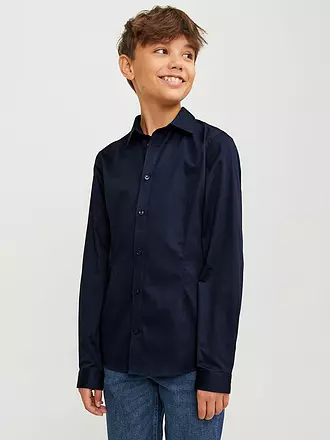 JACK & JONES | Jungen Hemd JJIPARMA | schwarz