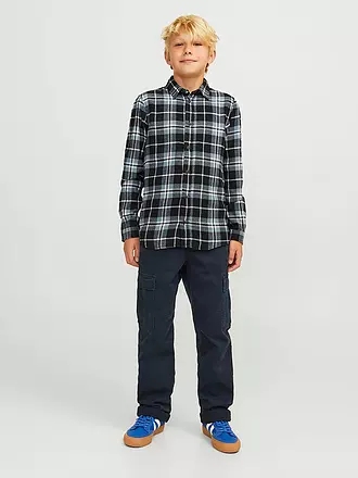 JACK & JONES | Jungen Hemd Slim Fit JJJOSHUA | blau