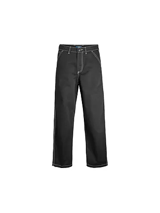 JACK & JONES | Jungen Hose JPSTALEX JJCONTRAST | schwarz