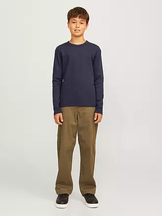 JACK & JONES | Jungen Langarmshirt JPRBLUHARRY | dunkelblau