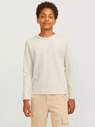 JACK & JONES | Jungen Langarmshirt JPRBLUHARRY | beige