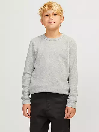 JACK & JONES | Jungen Langarmshirt JPRBLUHARRY | grau