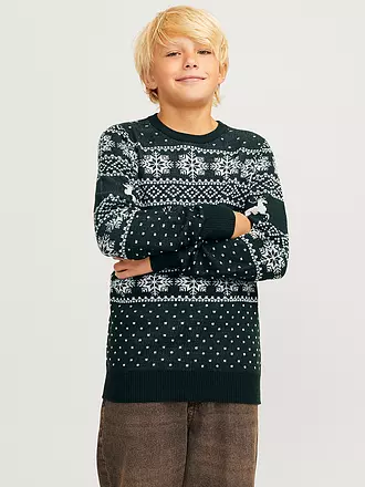 JACK & JONES | Jungen Pullover JJXMAS GABRIEL | rot