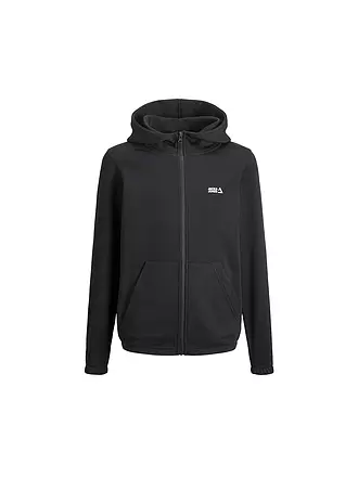 JACK & JONES | Jungen Sweatjacke JCOBASIC | schwarz