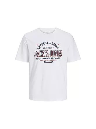 JACK & JONES | Jungen T-Shirt JJELOGO | weiss