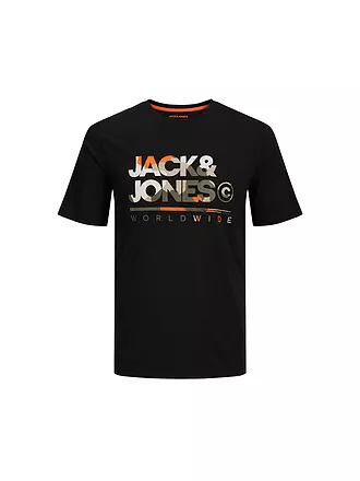 JACK & JONES | Jungen T-Shirt JJLUKE | schwarz
