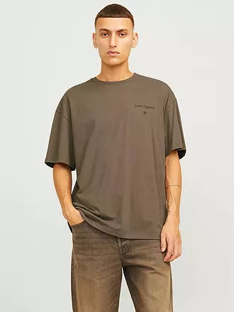 JACK & JONES | Jungen T-Shirt JJMYSTIC | hellbraun