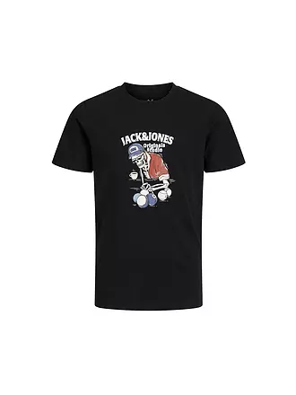 JACK & JONES | Jungen T-Shirt JOREIGHT SKULL | schwarz