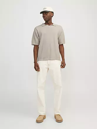 JACK & JONES | Poloshirt JORLINEN | beige