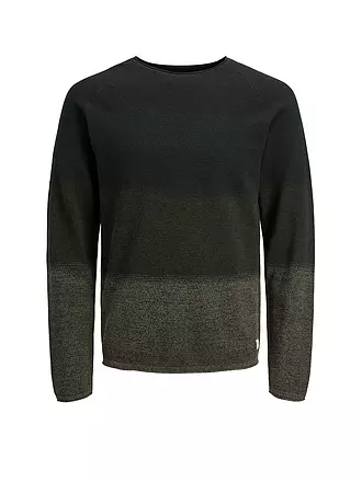 JACK & JONES | Pullover JJEHILL | dunkelgrün