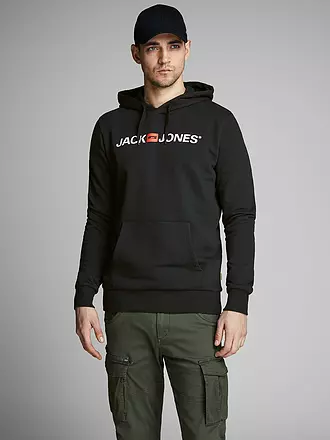 JACK & JONES | Sweater-Hoodie | schwarz