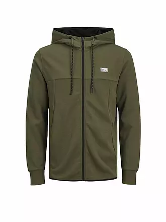 JACK & JONES | Sweatjacke JCOAIR | olive