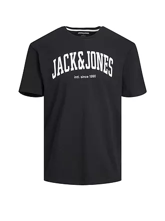 JACK & JONES | T-Shirt  JJEJOSH | dunkelgrün