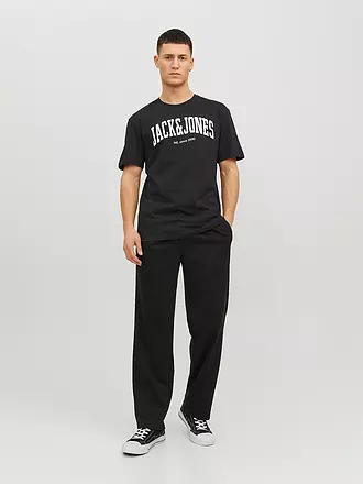 JACK & JONES | T-Shirt  JJEJOSH | schwarz