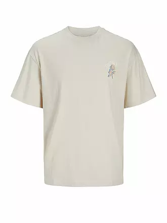 JACK & JONES | T-Shirt JJCHARGE | beige