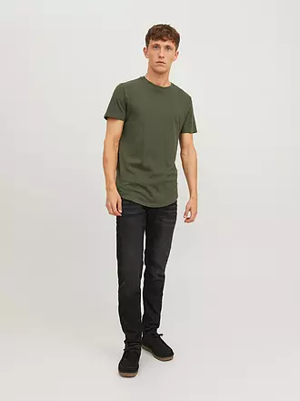 JACK & JONES | T-Shirt JJENOA | schwarz