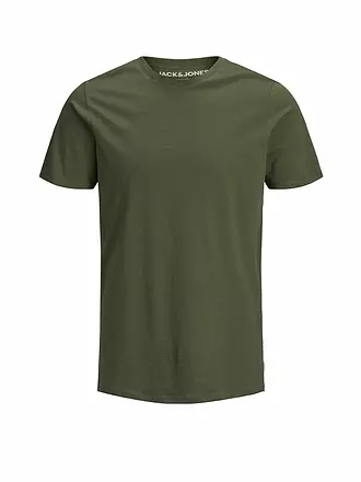 JACK & JONES | T-Shirt JJEORGANIC | olive