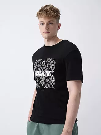 JACK & JONES | T-Shirt JJPAISLEY | beige