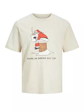 JACK & JONES | T-Shirt JJXMAS | weiss