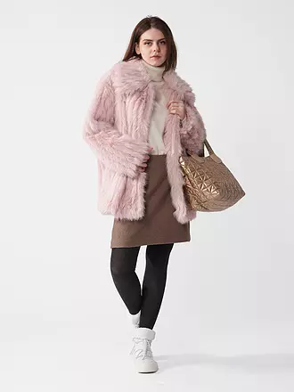 JAKKE | Jacke in Felloptik ROSEMARY | rosa