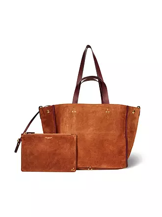 JEROME DREYFUSS | Ledertasche - Shopper LEON Medium | braun