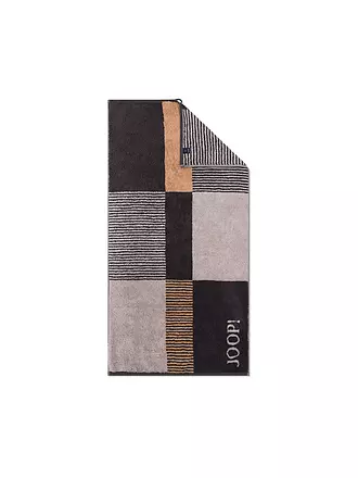 JOOP | Duschtuch 80x150cm DIVIDED SQUARES  Natur | grau