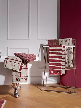 JOOP | Duschtuch SELECT LAYER 80x150cm Rouge | dunkelrot