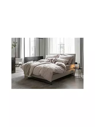 JOOP | Flanell Bettwäsche 70x90cm/140x200cm SOFT Sand | grau