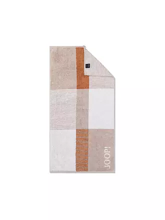 JOOP | Handtuch 50x100cm DIVIDED SQUARES Natur | dunkelgrün