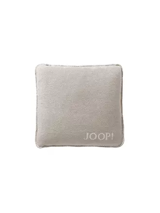 JOOP | Kissenhülle 50x50cm Kupfer/Schiefer | creme