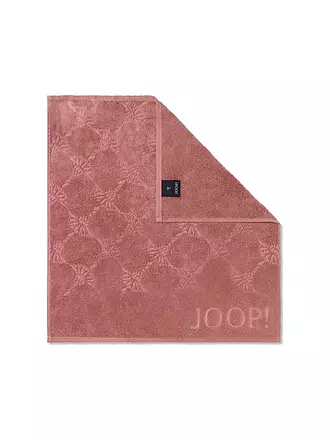 JOOP | Küchenhandtuch 50x50cm Anthrazit | dunkelrot