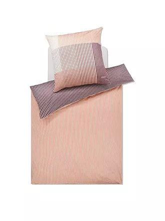 JOOP | Satin Bettwäsche DIVIDED 70x90cm / 140x200cm Blush | hellgrün