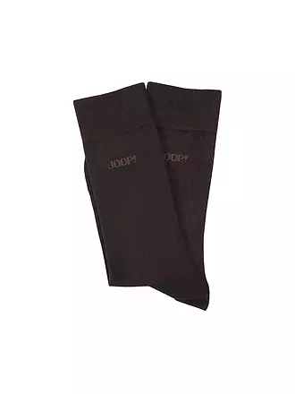 JOOP | Socken 2er Pkg. anthracite mela | braun