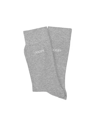 JOOP | Socken 2er Pkg. anthracite mela | hellgrau