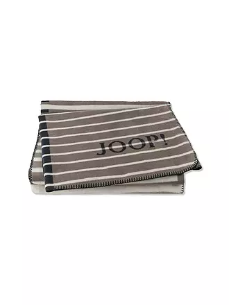 JOOP | Wohndecke 150x200cm DIVIDED Karamell | grau